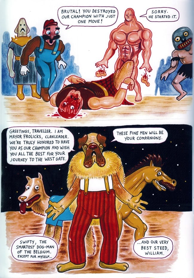 Auper Hero Comic Porn Brutal - Sometimes You Just Kick Back And Watch 'Em Drown - The Comics Journal