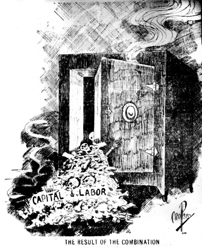 March 30th, 1930 cartoon for The Call.