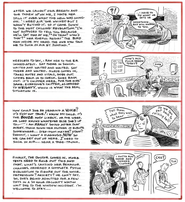 A page from the red-borderd sequence