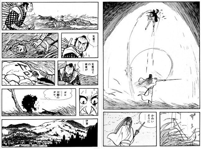 Secret Tales of the Ninja Arts, left: no. 8 (March 1963), right: no. 15 (January 1965).