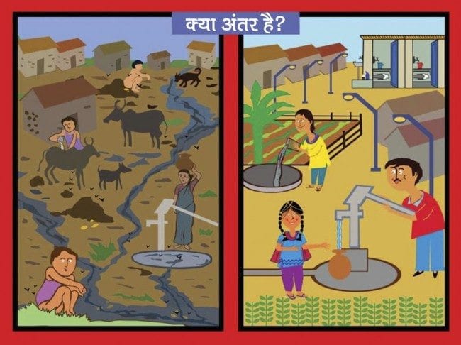 Situation card about Safe Water and Hygiene (2013).