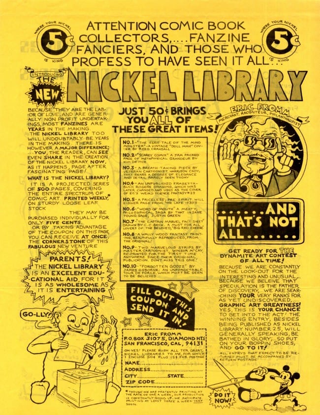 Nickel Library ad