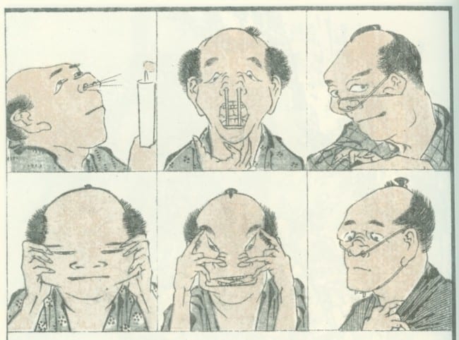 Katsushika Hokusai, Hokusai Manga, vol. 10 (1819).