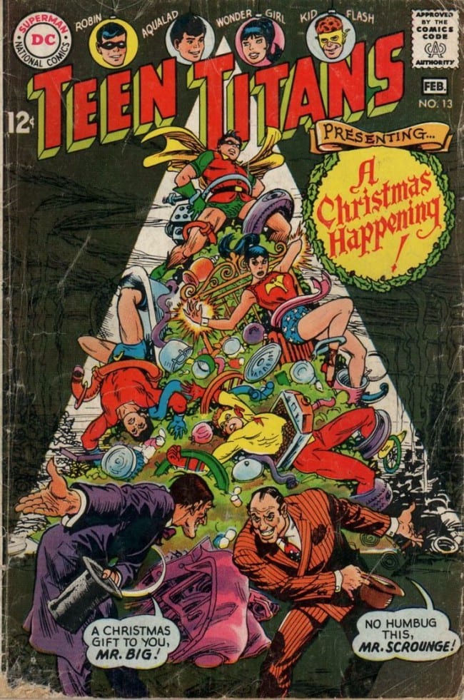 Teen Titans, no. 13 (January-February 1968), cover art by Nick Cardy.