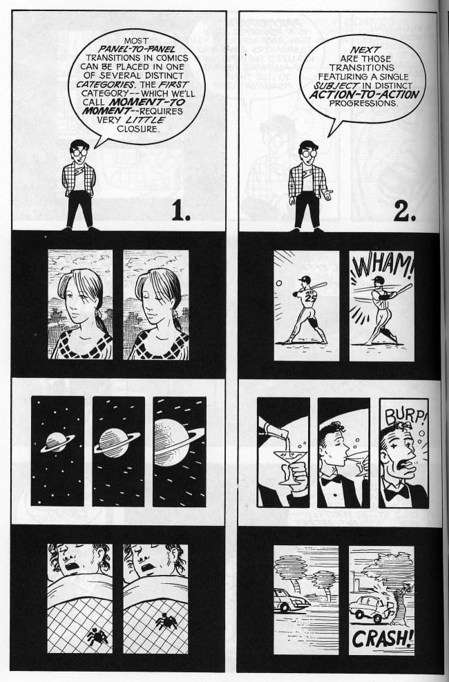 Page from Understanding Comics by Scott McCloud.