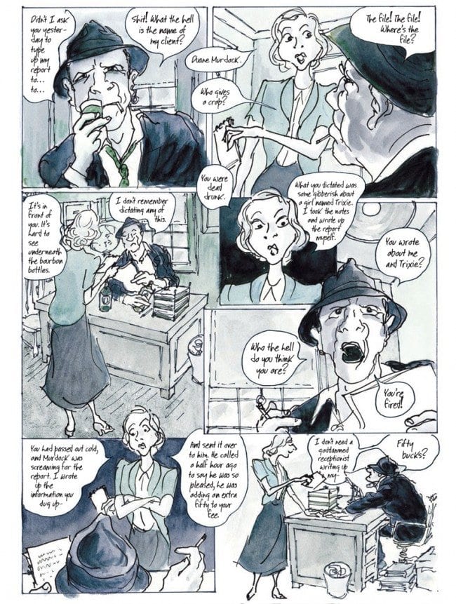 Reprinted from Kill My Mother: A Graphic Novel by Jules Feiffer. Copyright © 2014 by B. Mergendeiler Corp. Published by Liveright Publishing Corporation. All rights reserved.