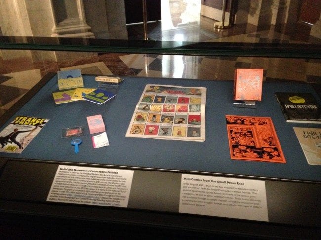 SPX Collection Display in Jefferson Building