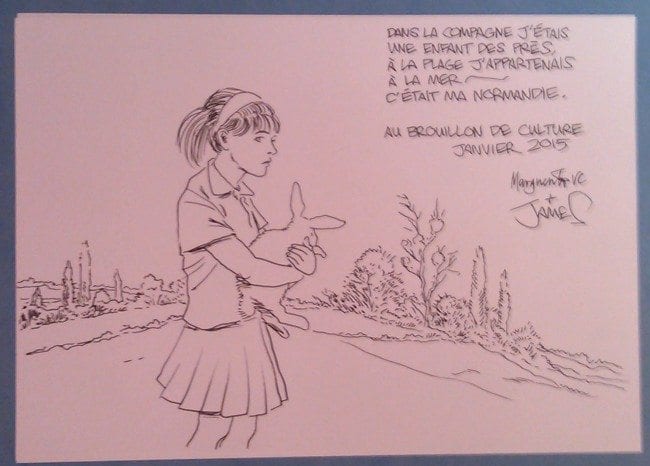 Our drawing for Brouillon de Culture