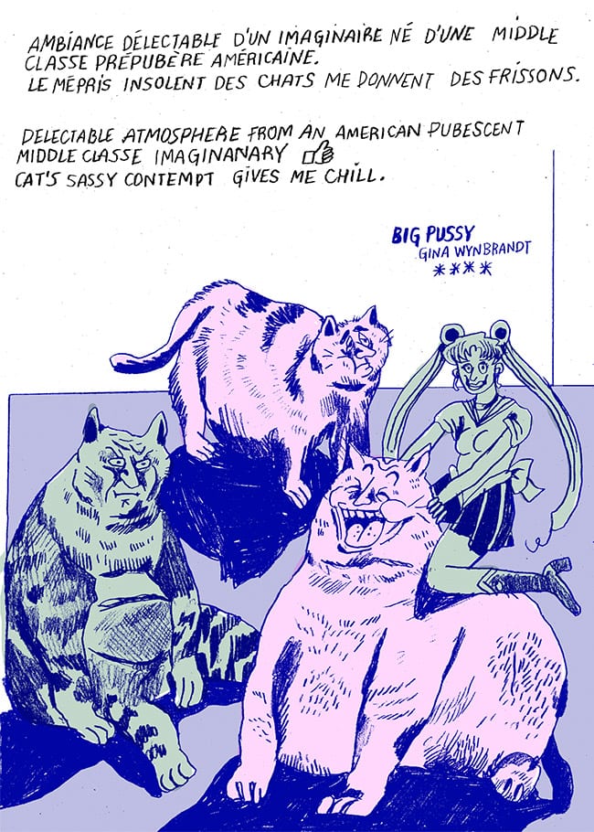 Émilie Gleason's cover version of  Gina Wynbrandt's Big Pussy mini.