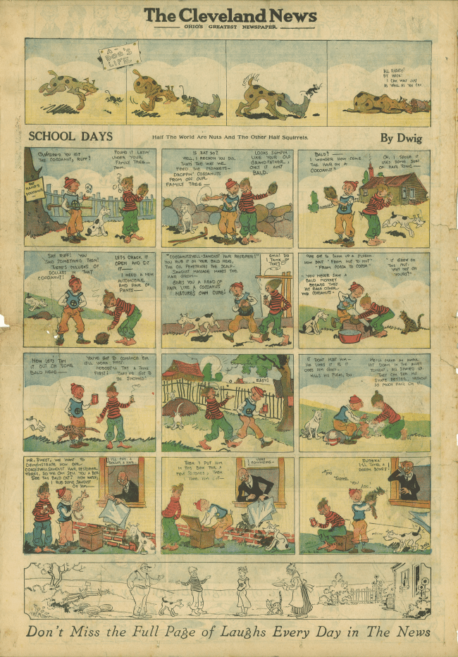 SCHOOL DAYS by CLare Victor Dwiggins - October 26, 1926