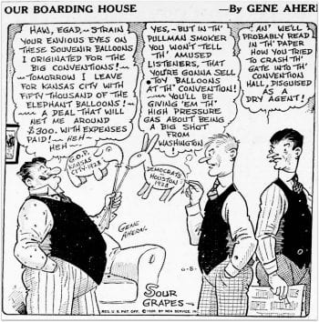 Gene Ahern, OUR BOARDING HOUSE (June 8, 1928)