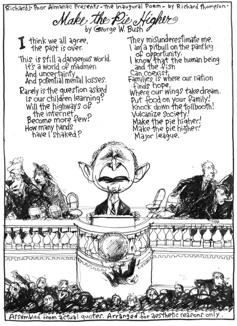 Thompson Cartoon Richard Thompson, 1957-2016 - The Comics Journal