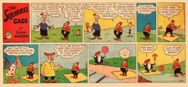 Gene Ahern, THE SQUIRREL CAGE (February 25, 1945)