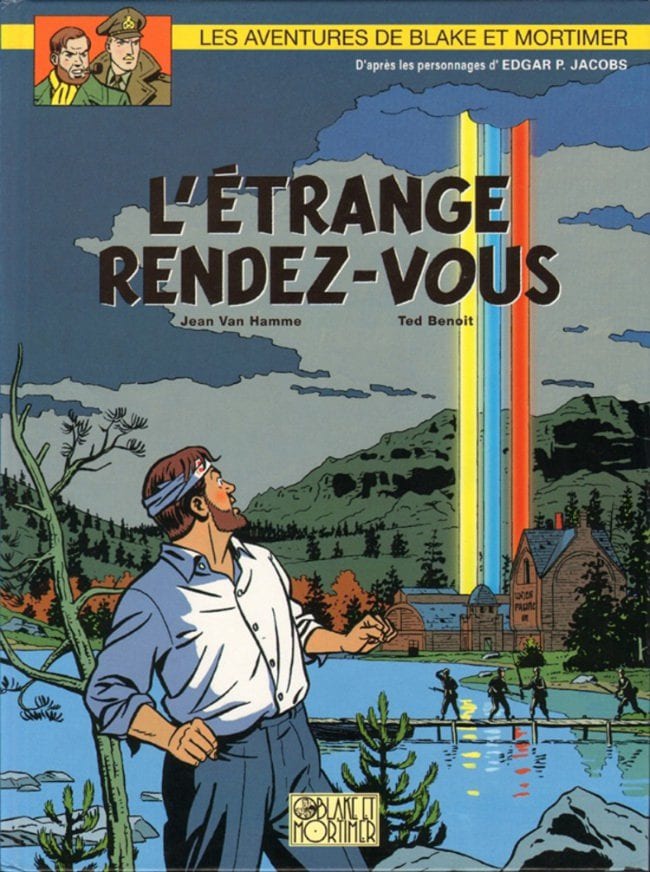 Cover from "L'Affaire Francis Blake" by Ted Benoit 