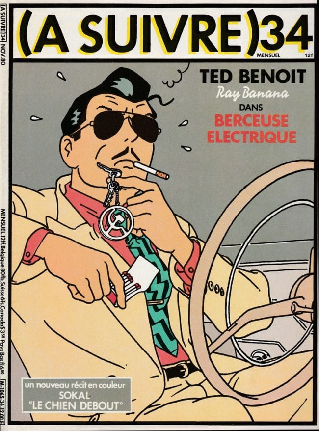 One of Banana's first appearances, in "(A SUIVRE)" by Ted Benoit 