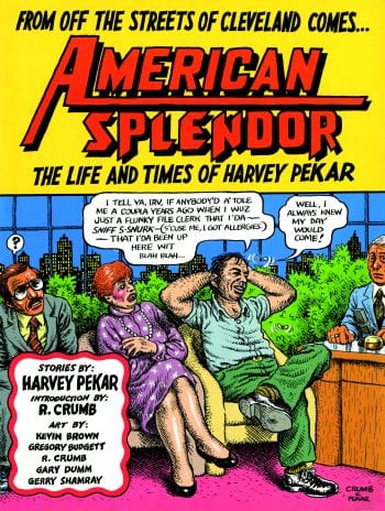 R. Crumb's cover to the first American Splendor collection (Doubleday, 1986).