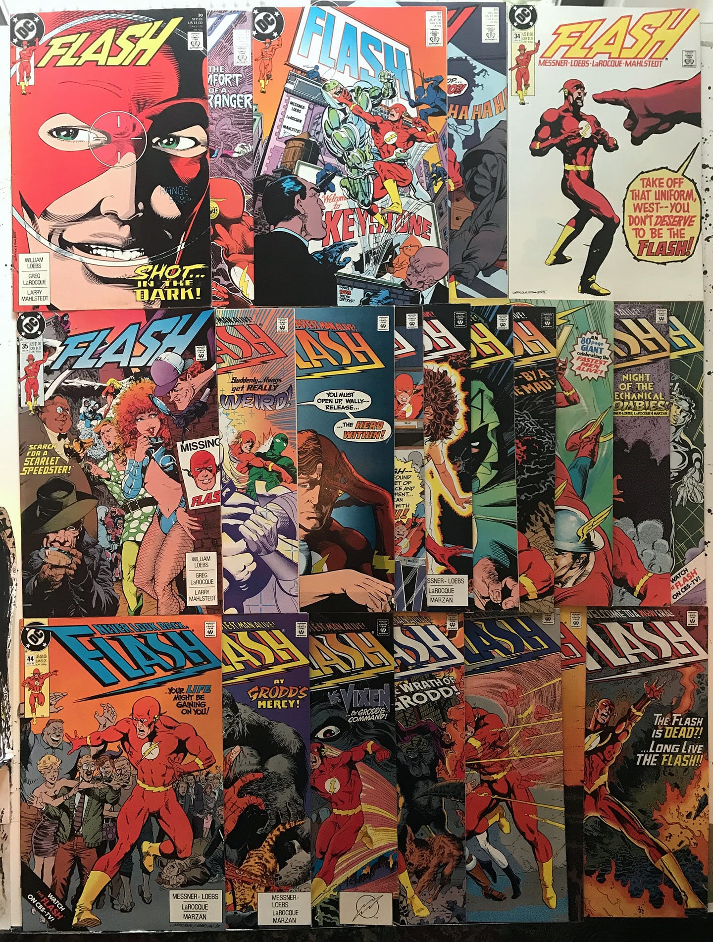 Baron and Messner-Loebs' Flash - Page 3 of 4 - The Comics Journal