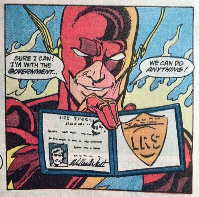 Baron and Messner-Loebs' Flash - Page 4 of 4 - The Comics Journal