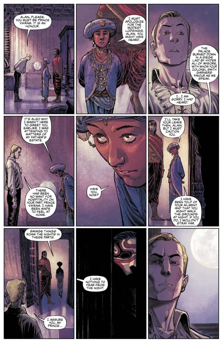these savage shores comic