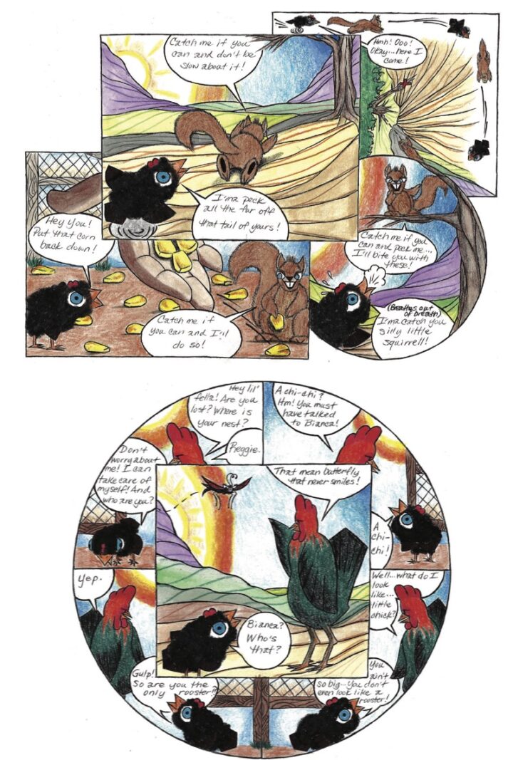 Bubba The Chick Comics Page A.B.O. Comix 4