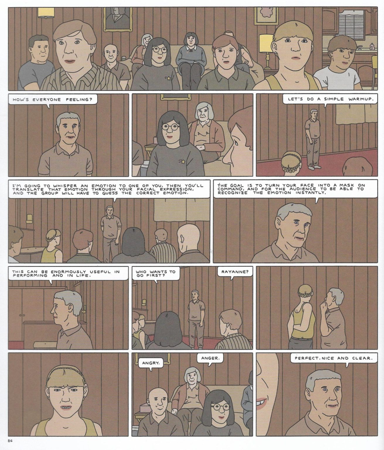 Acting Class - The Comics Journal