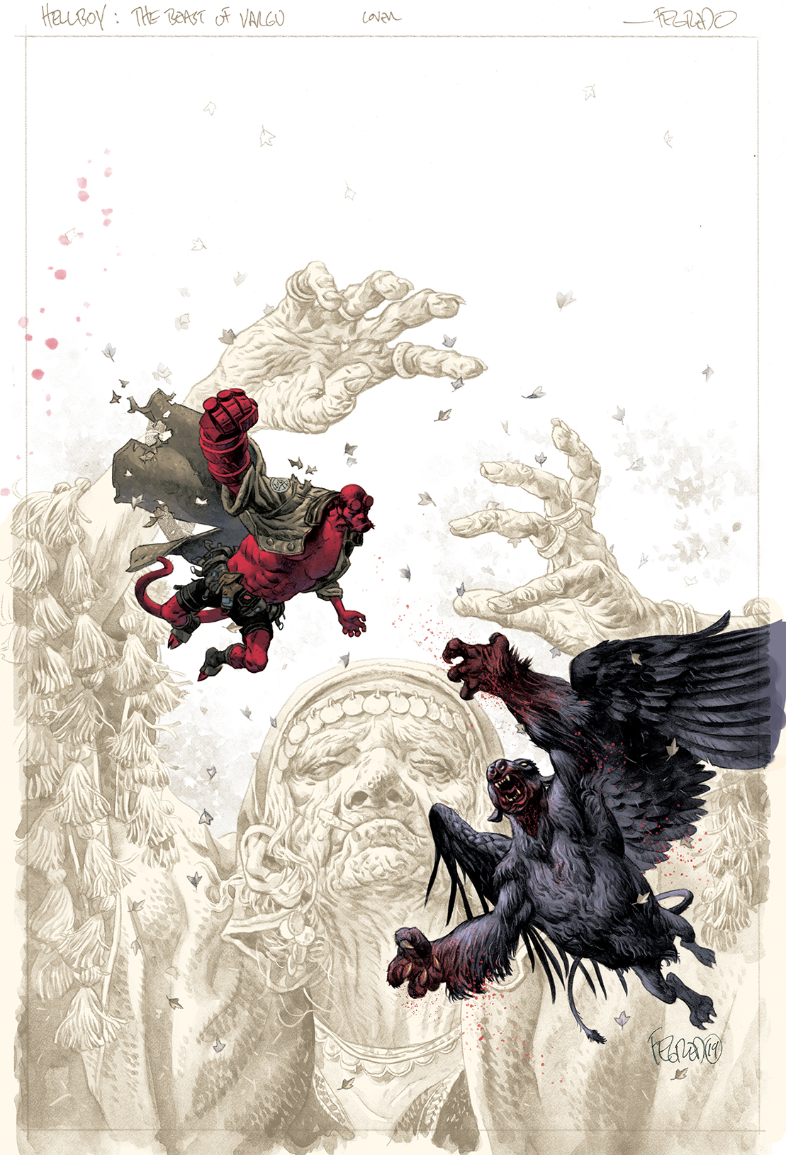 INTERVIEW: Inside GIANT ROBOT HELLBOY with Duncan Fegredo