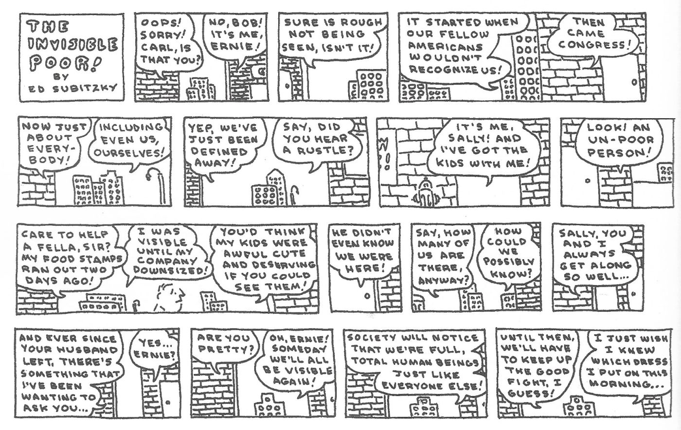Poor Helpless Comics! The Cartoons (and More) of Ed Subitzky - The ...