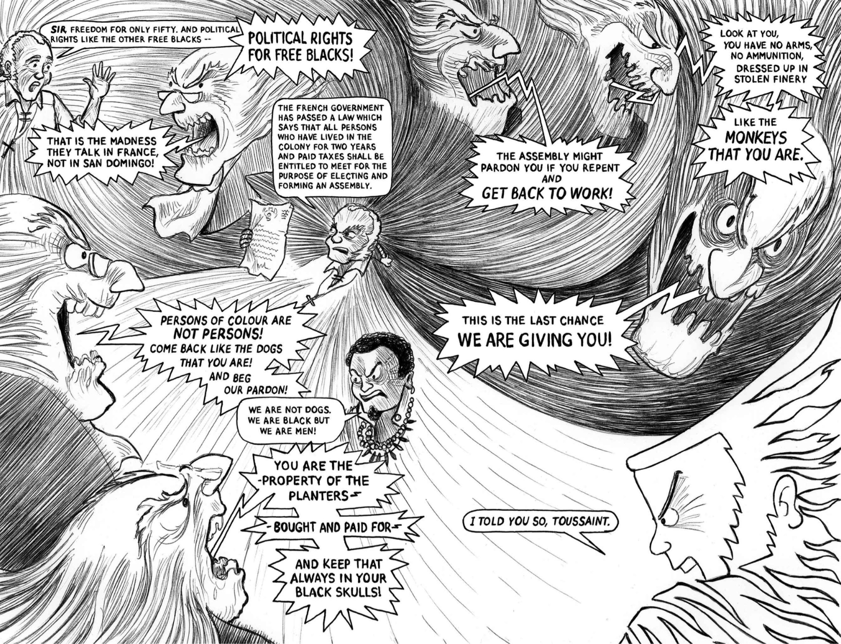 Toussaint Louverture The Story Of The Only Successful Slave Revolt In History The Comics Journal Toussaint Louverture The Story Of The Only Successful Slave Revolt In History The Comics Journal