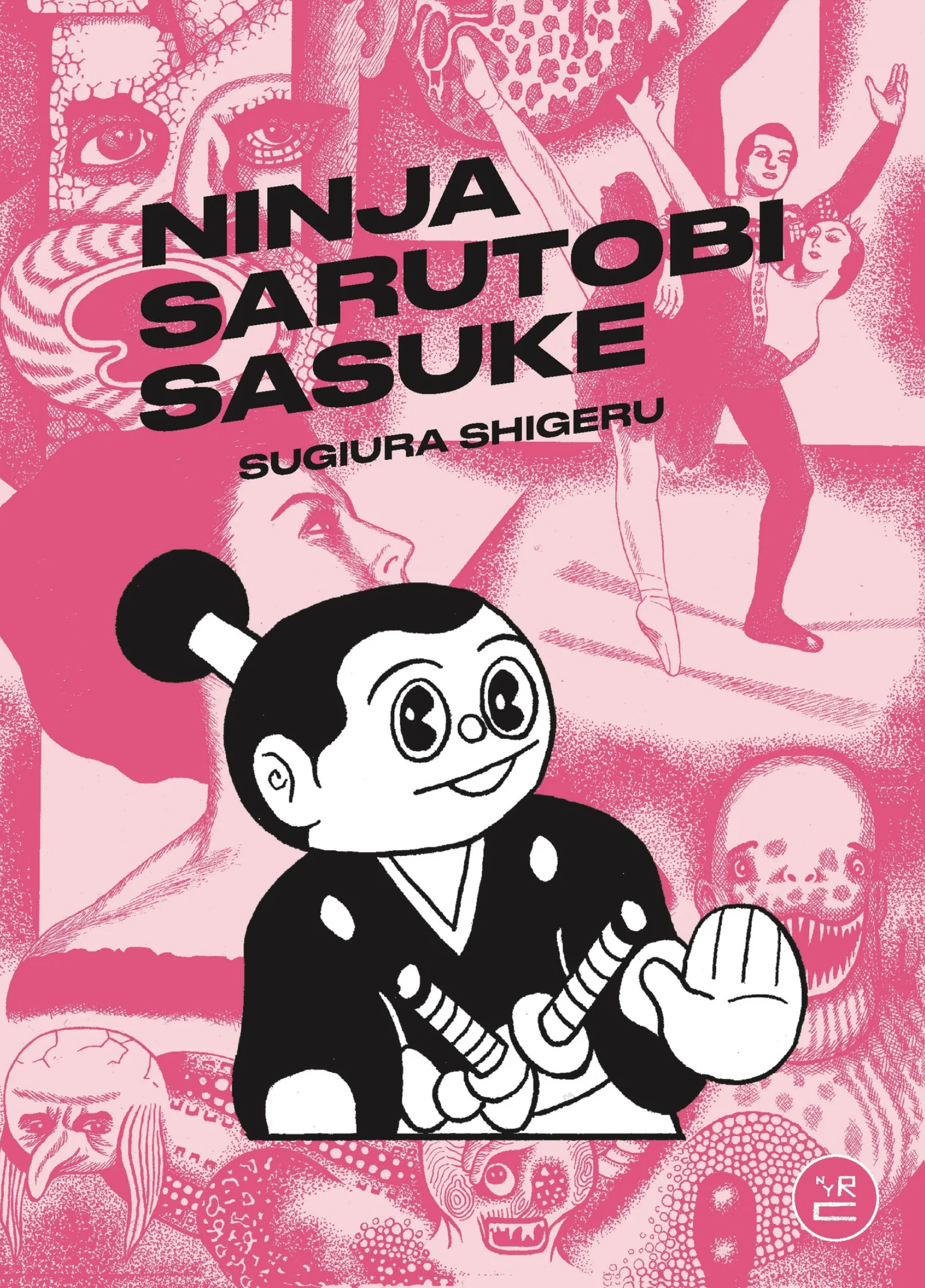Ilustrasi ninja Sarutobi Sasuke - The Comics Journal