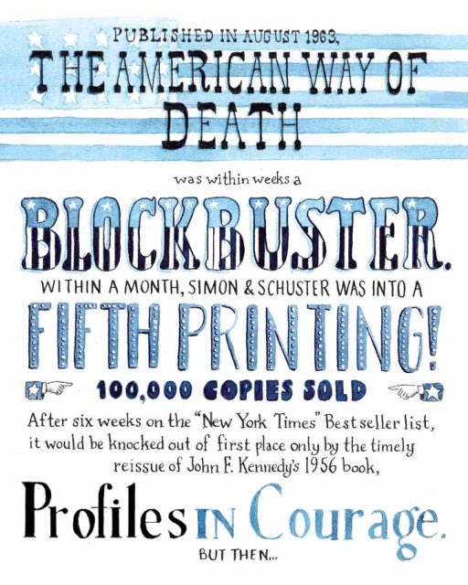 Page with different historical typefaces drawn out