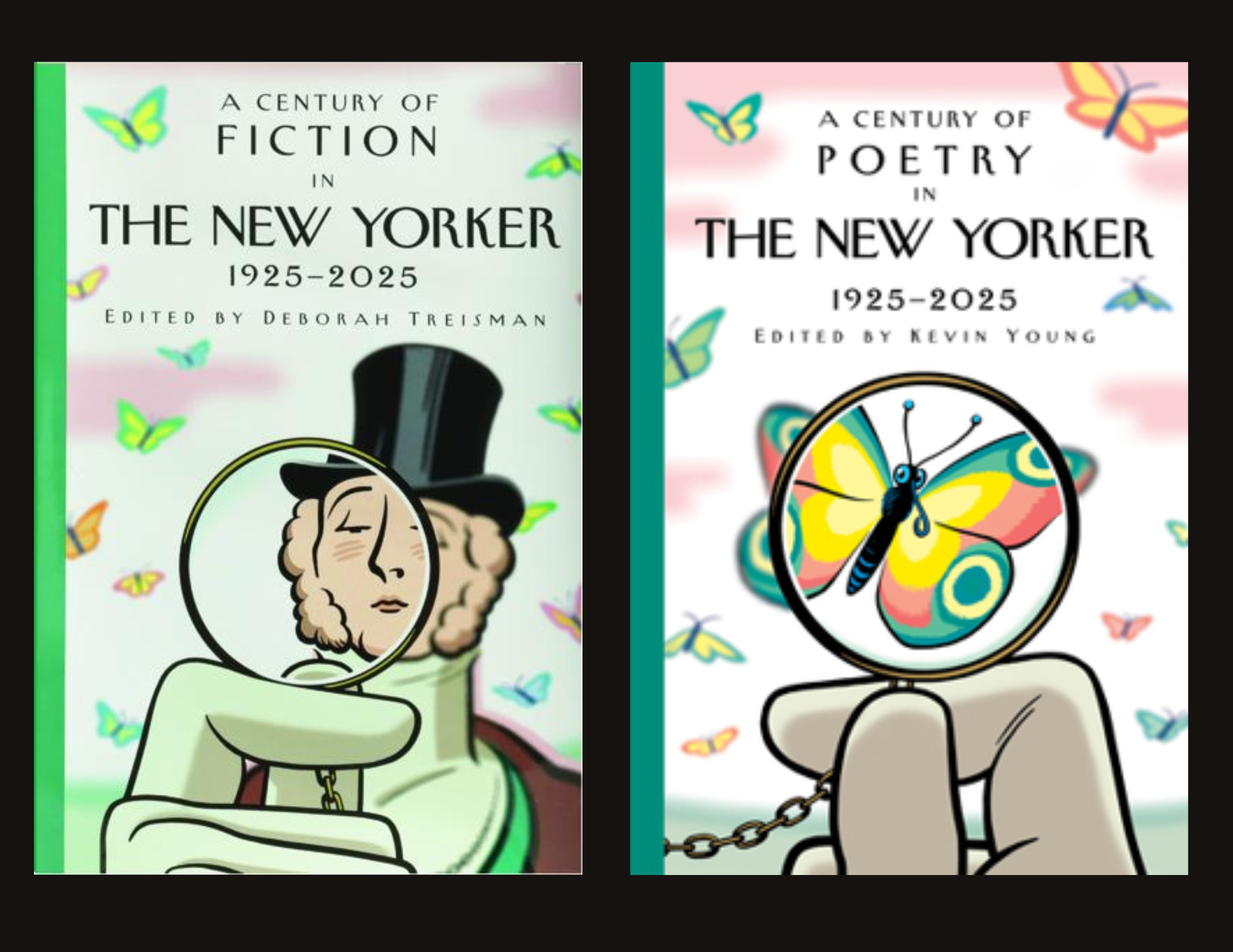 Two book covers by Johnson