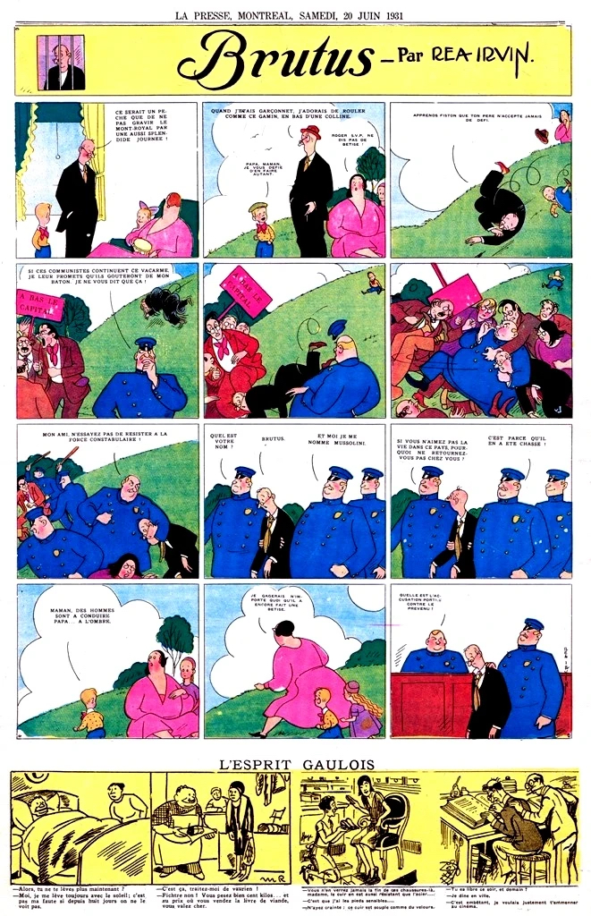 The Smythes panels in Montreal paper, La Presse