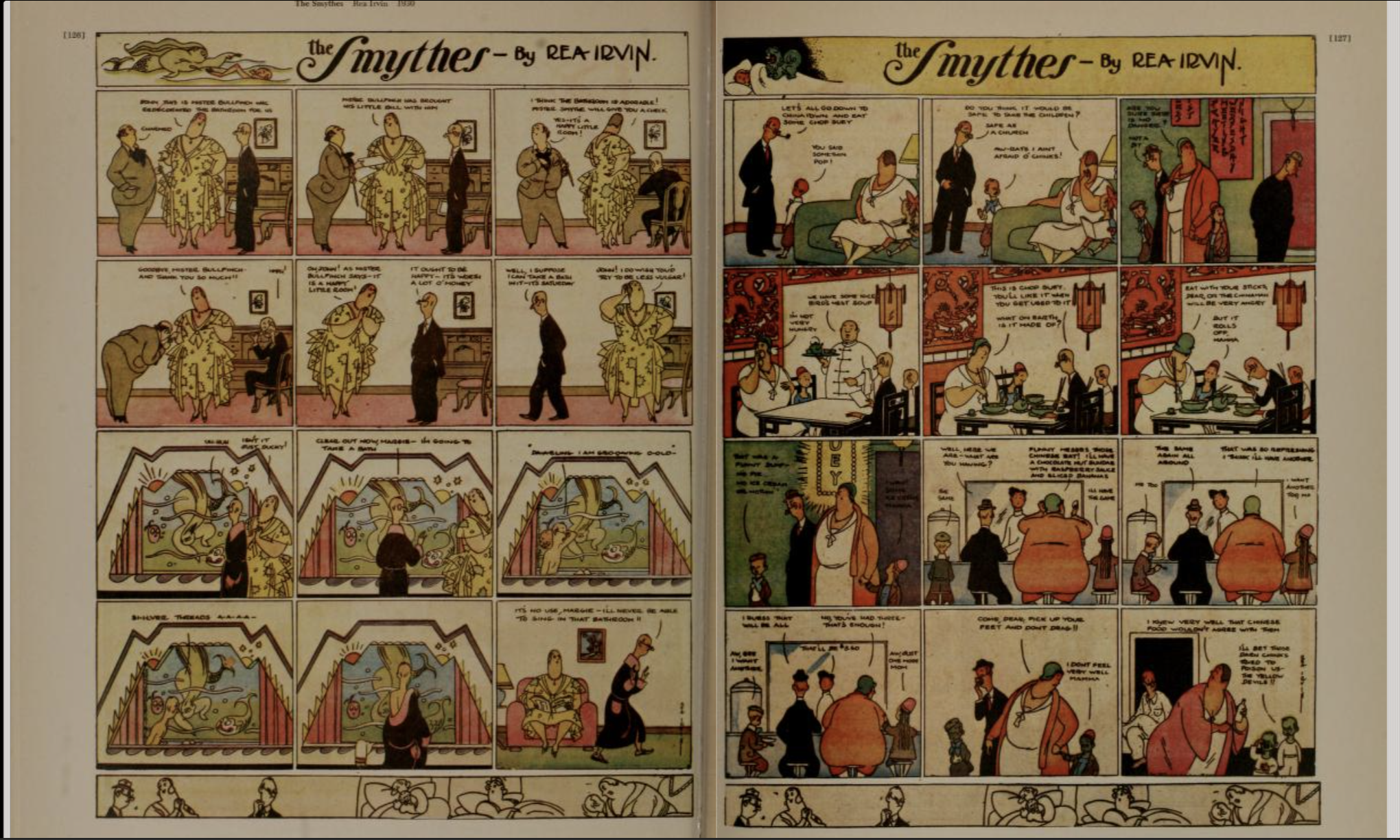 Two Smythes pages in The Smithsonian Collection