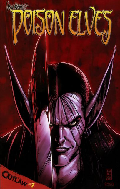 Cover art to Poison Elves volume 3, published by Ape Entertainment. Art by Darick Robertson with colors by Diego Rodriguez.