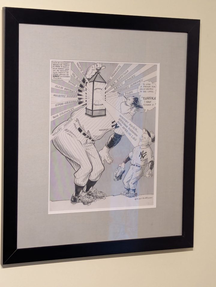 An original illustration by Willard Mullin.