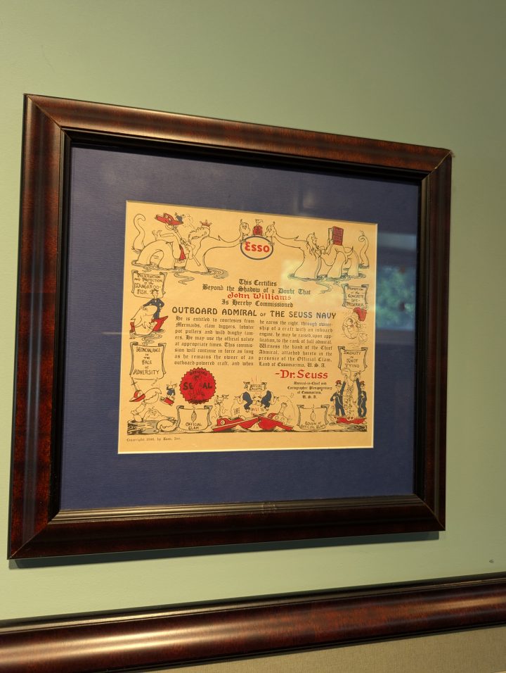 Some early corporate art for Esso by Theodore "Dr. Seuss" Giesel