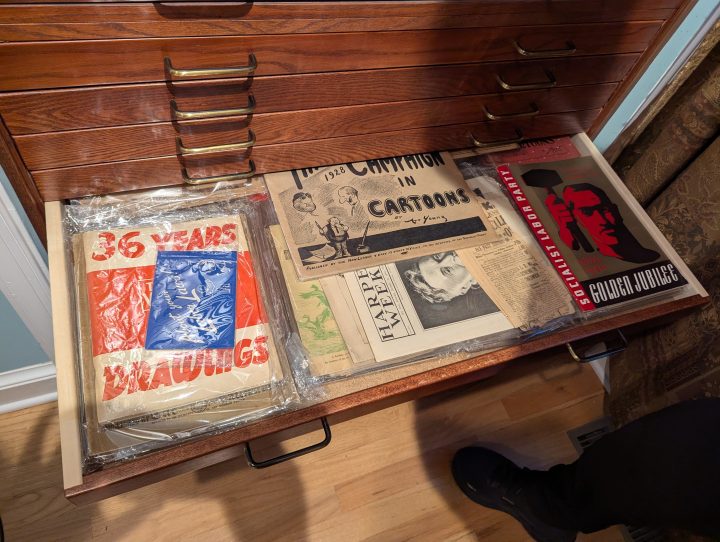 Some of Warren's socialist cartoons collection