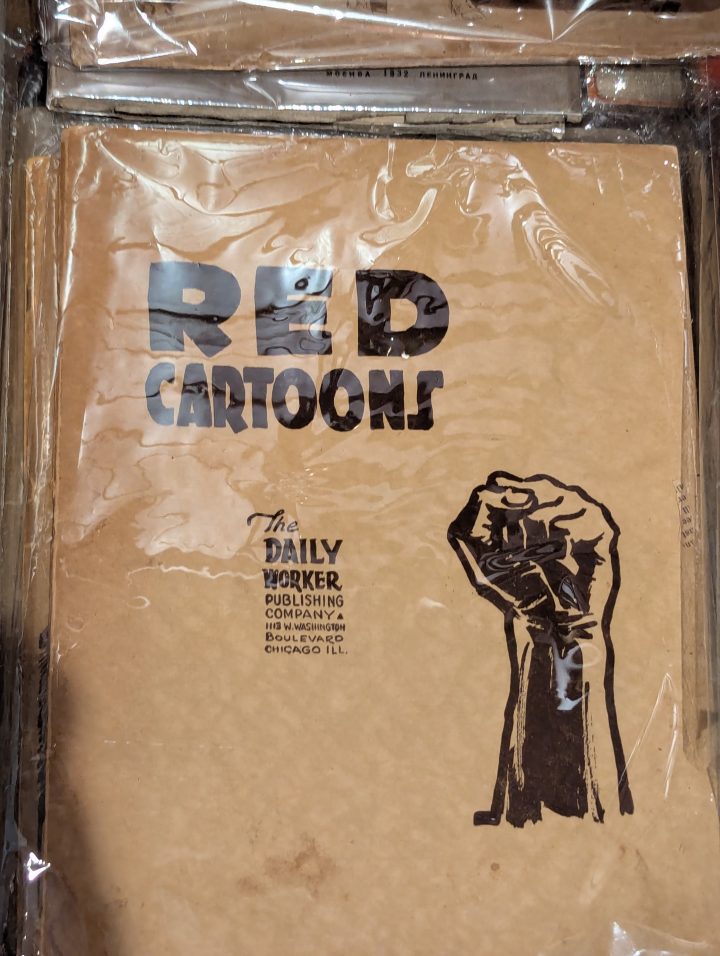 Did you know The Daily Worker published a book of cartoons? I sure didn't.