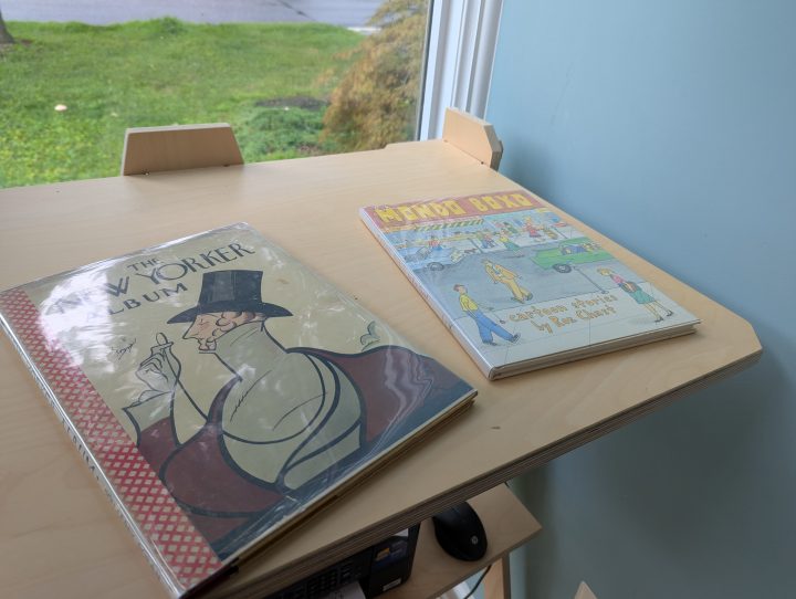 A classic New Yorker album, and a volume by Roz Chast