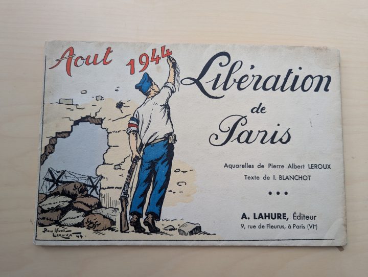 A gorgeously illustrated book about the liberation of Paris