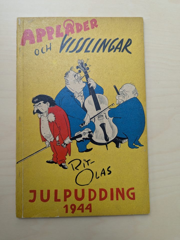 A collection of war cartoons by Rit-Olas, a Swedish artist